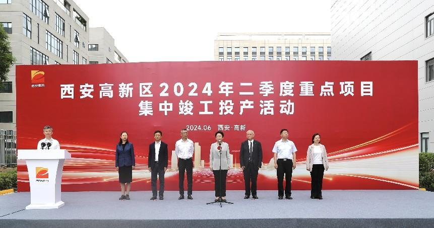 25个开工!11个竣工投产!丝路科学城向“新”向“实”牢筑产业之基(图1)
