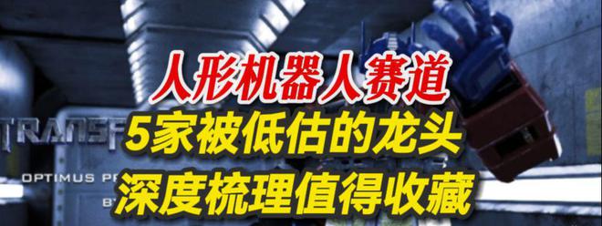 星空体育：人形机器人赛道！5家被低估的龙头深度梳理值得收藏！(图1)