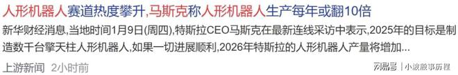 人形机器人控制系统、本体领域4家优质公司(图1)