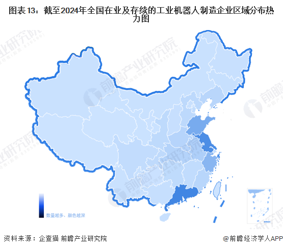 星空体育网站：预见2025：《2025年中国工业机器人行业全景图谱》（附市场现状、竞争格局和发展趋势等）(图13)