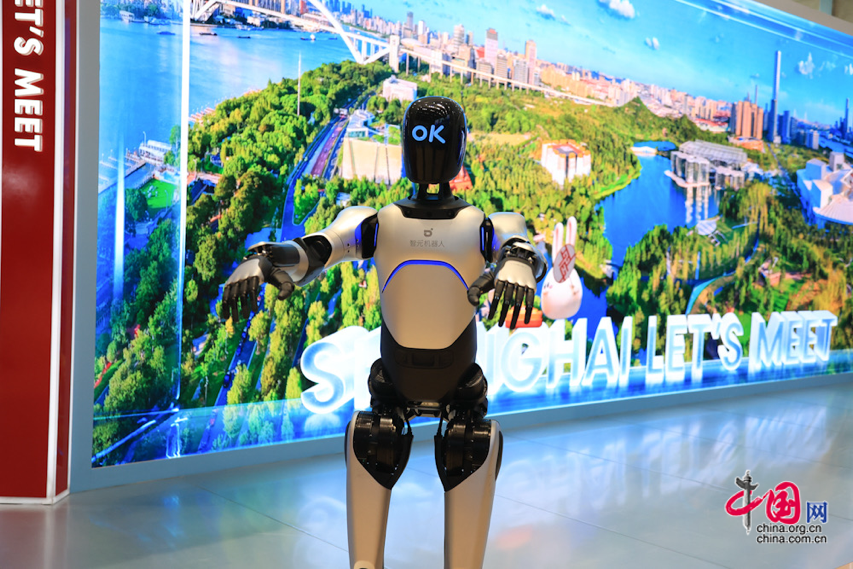 星空体育：是展品也是助手进博会上机器人组团“炫技”(图12)
